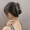 ‌Snake Claw Clips Hair Clip for Women - Rhinestone &