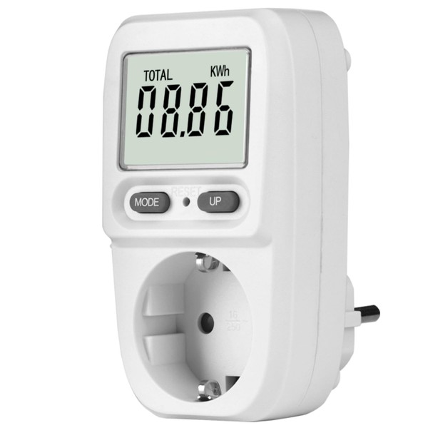 MECHEER Power Consumption Meter, Energy Cost Meter, Power Meter for