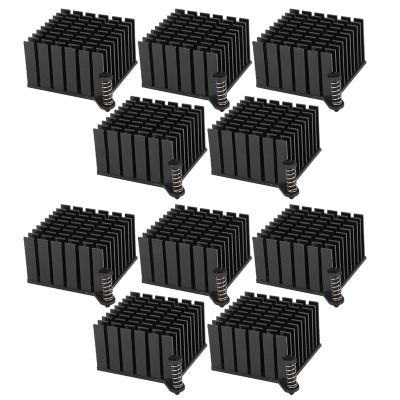 10Pcs Compact Motherboard Radiator Aluminum Cooling System for Computers Heat