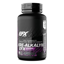 Kre-Alkalyn EFX 120 Cápsulas Creatina Monohidrato PH-Correct Sin Sabor