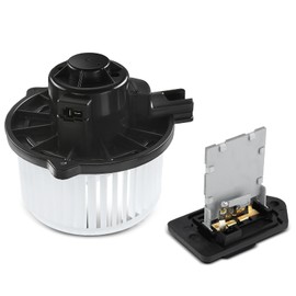A-Premium HVAC Heater Blower Motor and Resistor Assembly Compatible with Hyundai & Kia Vehicles - Accent 2012, Tucson 2010-2015, Sportage 2011-2016 - Front Side, Replace# 971112V000, 971281M000