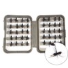 NEWSHOT Fly Fishing Flies, 40 Dry Fly Ant Lures Kit