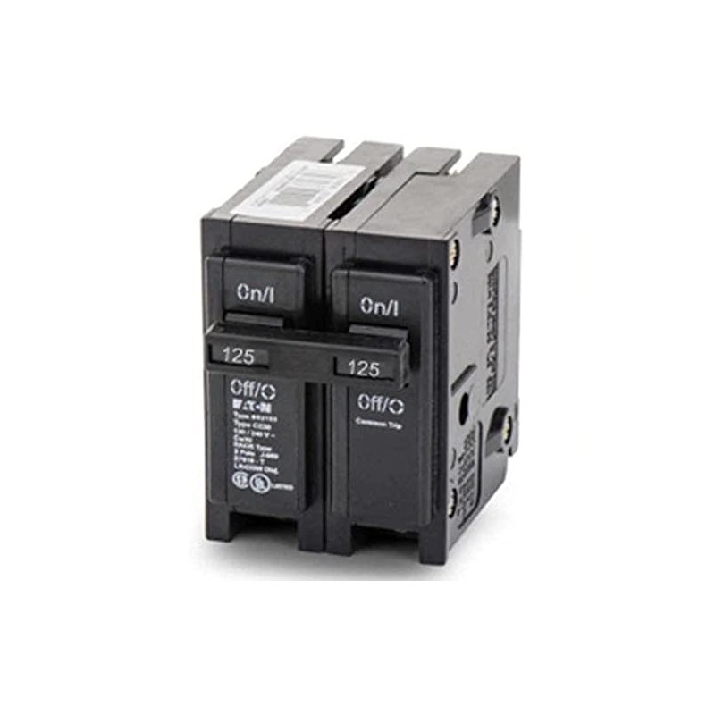EATON CORPORATION Eaton Br2125 Double Pole Interchangeable Circuit Breaker, 120/240V,