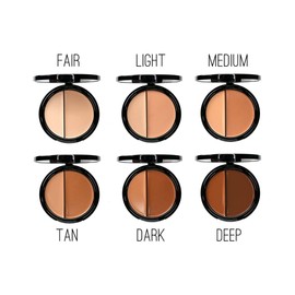 EVE PEARL HD Dual Foundation Full Coverage Foundation Set Long Lasting Everyday Non Greasy Lightweight Texture Makeup Set 3,6,12 Value Packs (Pack of 3, Deep)