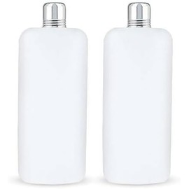 Plastic Travel Flask 26 oz, Set of 2