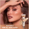 QIUFSSE Eyeshadow Primer Base Dark Matte Eye Primer Evenly Colored
