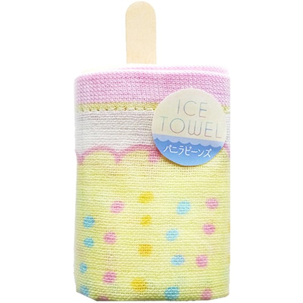 Ice Towel (Ice Towel) uxossyutaoru about 34 × 35 cm banirabi-nzu Ice – 051 – Vanilla