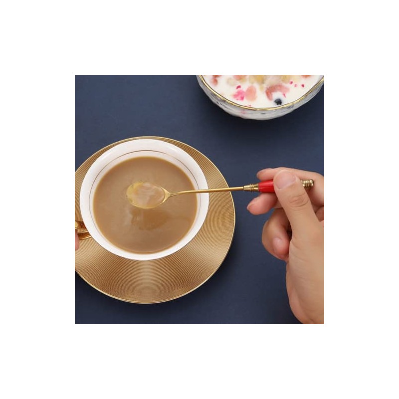 Coffee Spoon Sets for Mixing,Iced Tea Spoons, Cocktail Stirring, Tea,