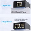 3-Port POE Repeater,10/100Mbps 1 in 2 Out POE Extender,IEEE 802.3af/at
