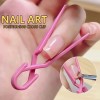 Unbranded Reliable Smooth Flexible Efficient Gentle 10-Piece Nail Art Positioning