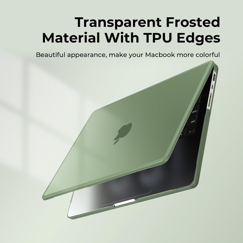 BlueSwan Anti-Cracking Hard Shell Case Compatible with MacBook Pro 14-inch