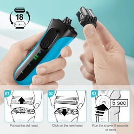 2-Count, 32B S3 Replacement Head, Compatible with Electric Shaver S3 3040s, 3000s, 3050cc, 3010s, 3070cc, 3080s, 3090s, 310s, 3020s, 330s, 370cc-4, 380s-4