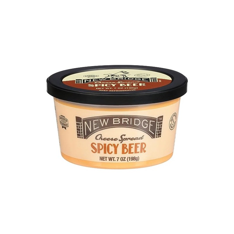 New Bridge Cheese Spread, 7 oz, 12 Pack (7 oz,