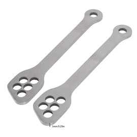Lowering Links, Stainless Steel Rear Lowering Link Kit Motorcycle Accessories Replacement for Z 250 300 750 800 1000(1 Pair)