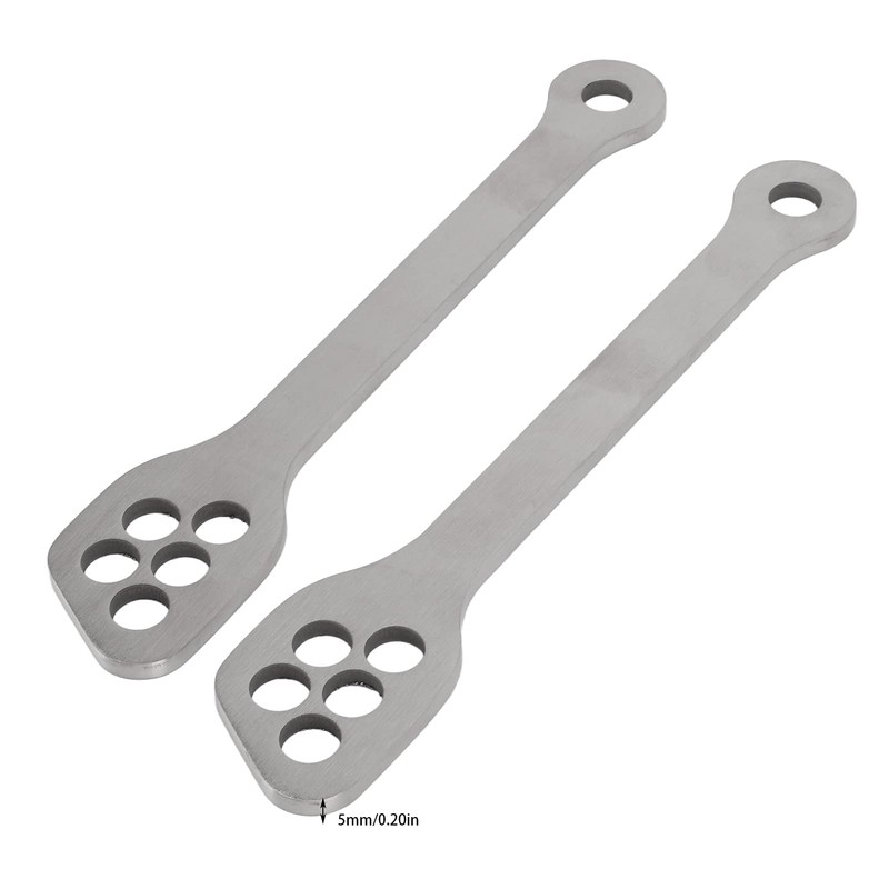 Lowering Links, Stainless Steel Rear Lowering Link Kit Motorcycle Accessories