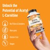 Acetyl L-Carnitine 1,500 mg High Potency Supports Energy Production, Sports
