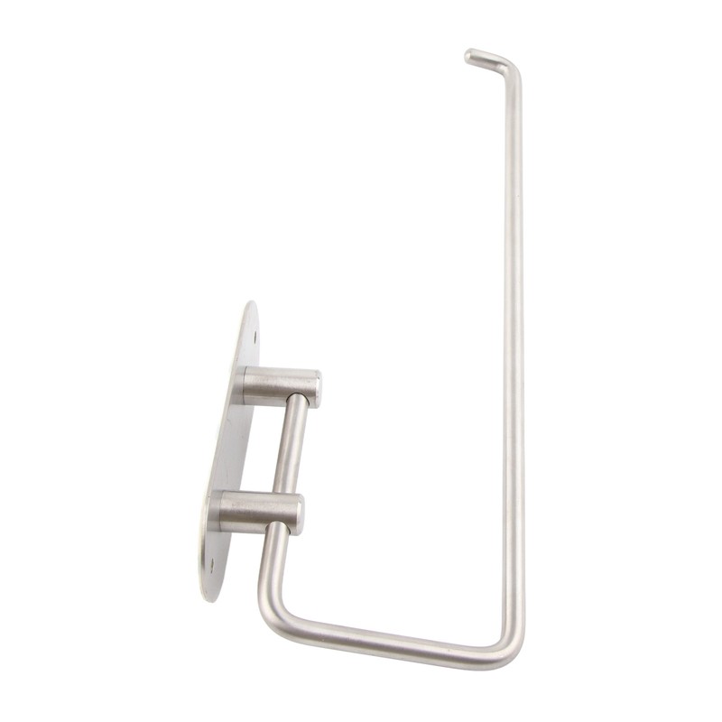 Adhesive 304 Stainless Steel Tissue Storage Rack Home Kitchen Roll
