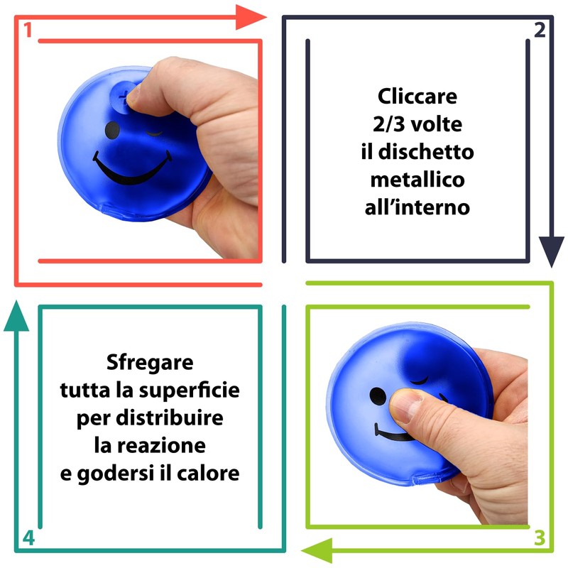 2 Pack Reusable Hand Warmer PVC Hand Warmer for Cold