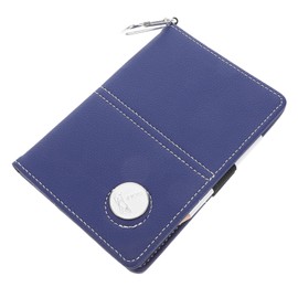 Kisangel Golf Scorecard Holder Cover Pu Leather Scorebook Scorecards and Pencil for Golfers