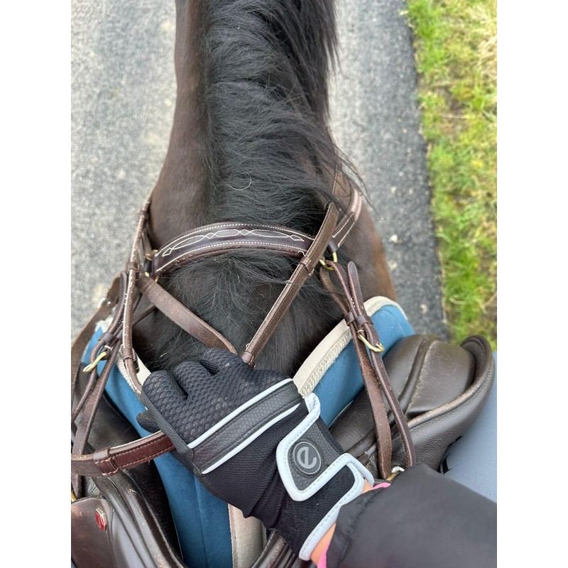 eGlove - eQUEST GripPro X-LITE Horse Riding Gloves - Lightweight,