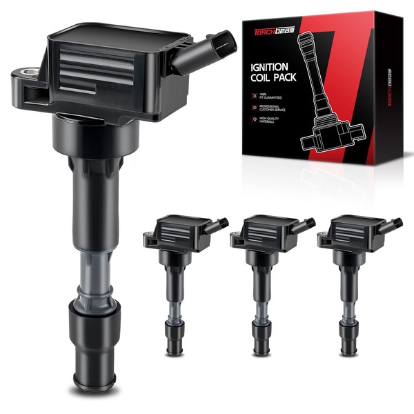 Torchbeam Torchbeam 4 Packs Ignition Coil UF816 Fit for Elantra