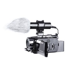 Sevenoak SK-SVM10 Aluminum Stereo Video Condensor Microphone with Deadcat, Shockmount, Soft & Hard Cases for Nikon, Sony and Canon DSLR Cameras and Camcorders