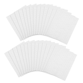 SAFIGLE 450pcs Pearl Pattern Cotton Pads for Makeup Removal Soft Absorbent Wipes for Facial Care Gentle Exfoliating Squares for Nail Treatments and Beauty Routines