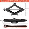 IMAYCC Scissor Jack, Portable Car Jack Kit 6614 lbs (3