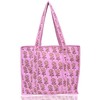 Third Eye Export Hand Block Printed Cotton Quilted Tote Bag