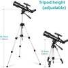 Telescope with 6mm and 25mm Kellner Eyepieces, F40070M Astronomical Reflector