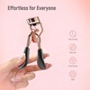 Kaasage Eyelash Curler for Lift and Curl, Professional Stainless Steel