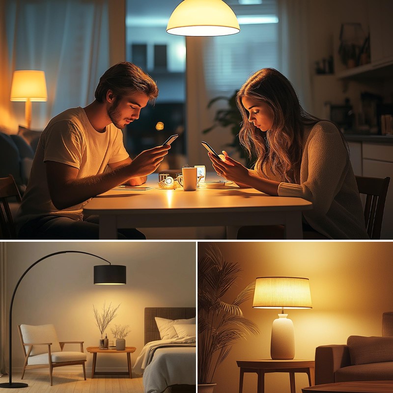 Linkind A19 LED Light Bulbs, 60W Equivalent, 8.5W Energy Efficient,
