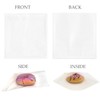 Vlwltl 50 Pcs Bakery Bags with Window, Heat Sealable Cookie