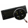Urdu Keyboard Labels with Yellow Lettering ON Transparent Background for