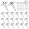 Mabeeze One-Way Anchor Vise for Grape Trellis – 20 Pack