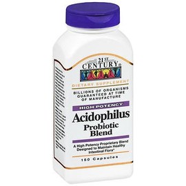 21st Century 21st Century Acidophilus Probiotic Blend Capsules - 150 ct, Pack of 5