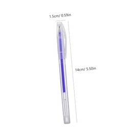 Operitacx DIY Supply 4 Pack Heat Erasable Marking Pens Portable Lightweight for Sewing and DIY