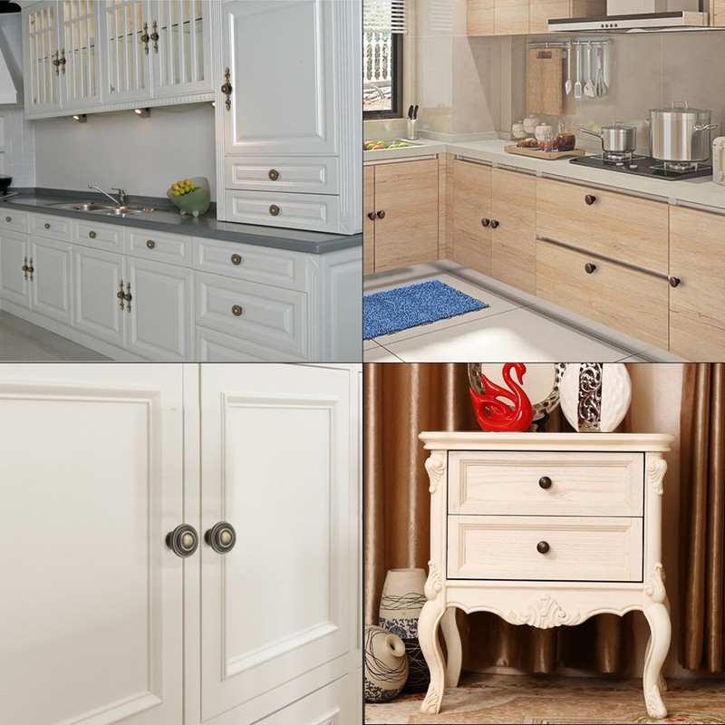 Sourcingmap 25mm Diameter x 19mm Height Drawer Single Hole Zinc