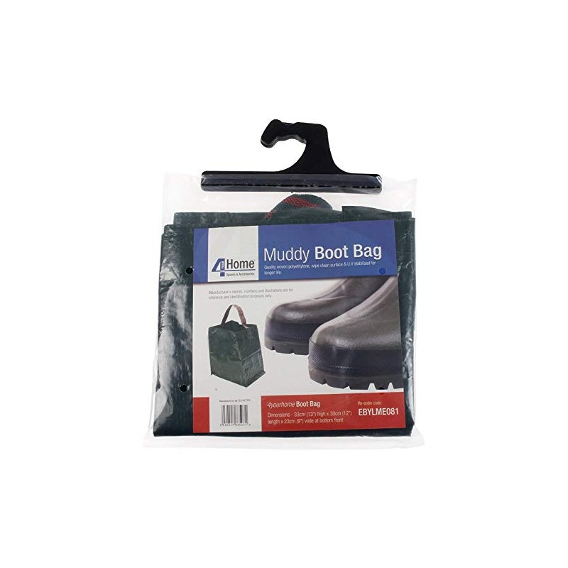 4YourHome Strong Durable Storage Carry Bag For Dirty Muddy Wellington