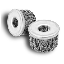 2 Pack 1/2 in NPT Pump Inlet Filter Screens for Airless Sprayers