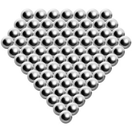 1200 Pieces 3/8" Slingshot Ammo Precision Steel Bearing Balls
