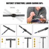 HYCHIKA 24 in 1 Ratchet Screwdriver Set - Mini Reversible