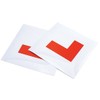 Fully Magnetic L Plates for New Drivers, 2 Pack Learner