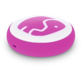 TechniSat TECHNIFANT Schlummerlicht – Stufenlos dimmbares Nachtlicht mit integriertem, aufladbarem Akku (Touch-Bedienung, Magnetisch, Klebepad, Augenfreundliches Licht, LED, portabel, microUSB) Pink