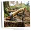 SUPVOX 2pcs Leather Axe Protector Cover Camping Hatchet Head Protective