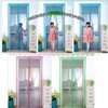 Lace Integrated Door Mosquito Net (Standard 90cm) (90x210) Green