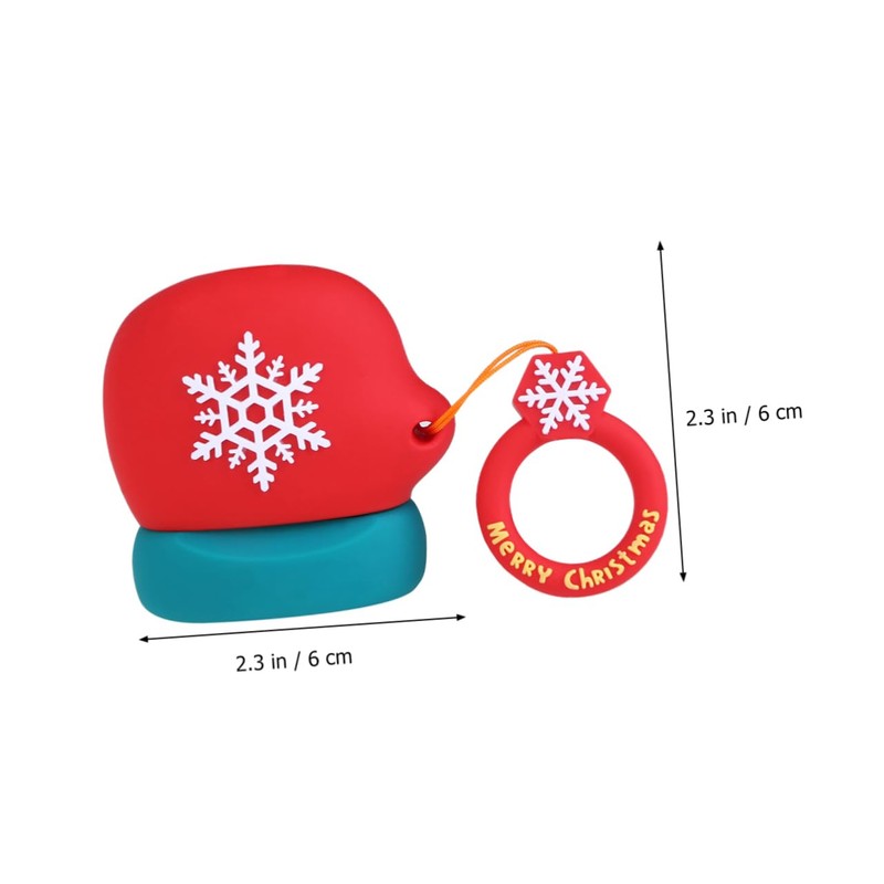 jojofuny 2pcs Cover Wireless Headset Travel Case with Ring Rope