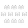 PATIKIL Plastic Cord Lock, 10 Pack Double Hole Spring Cord