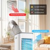 LIHONK Portable ac Window Vent kit【Titanium Silver+Black 100% Light Block】-