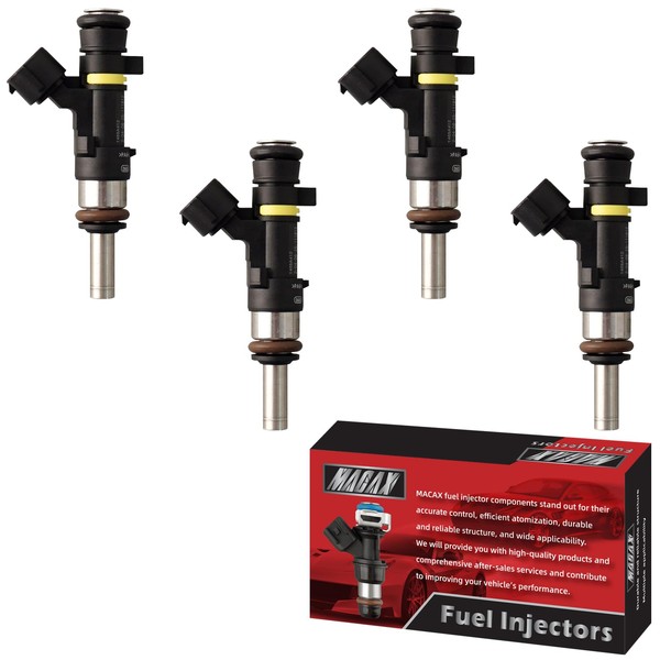 MACAX Set of 4 Fuel Injectors 1465A412 Replacement Compatible with